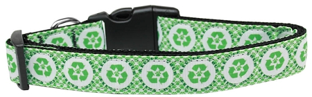 Reduce Paw Print Nylon Dog Collar SM